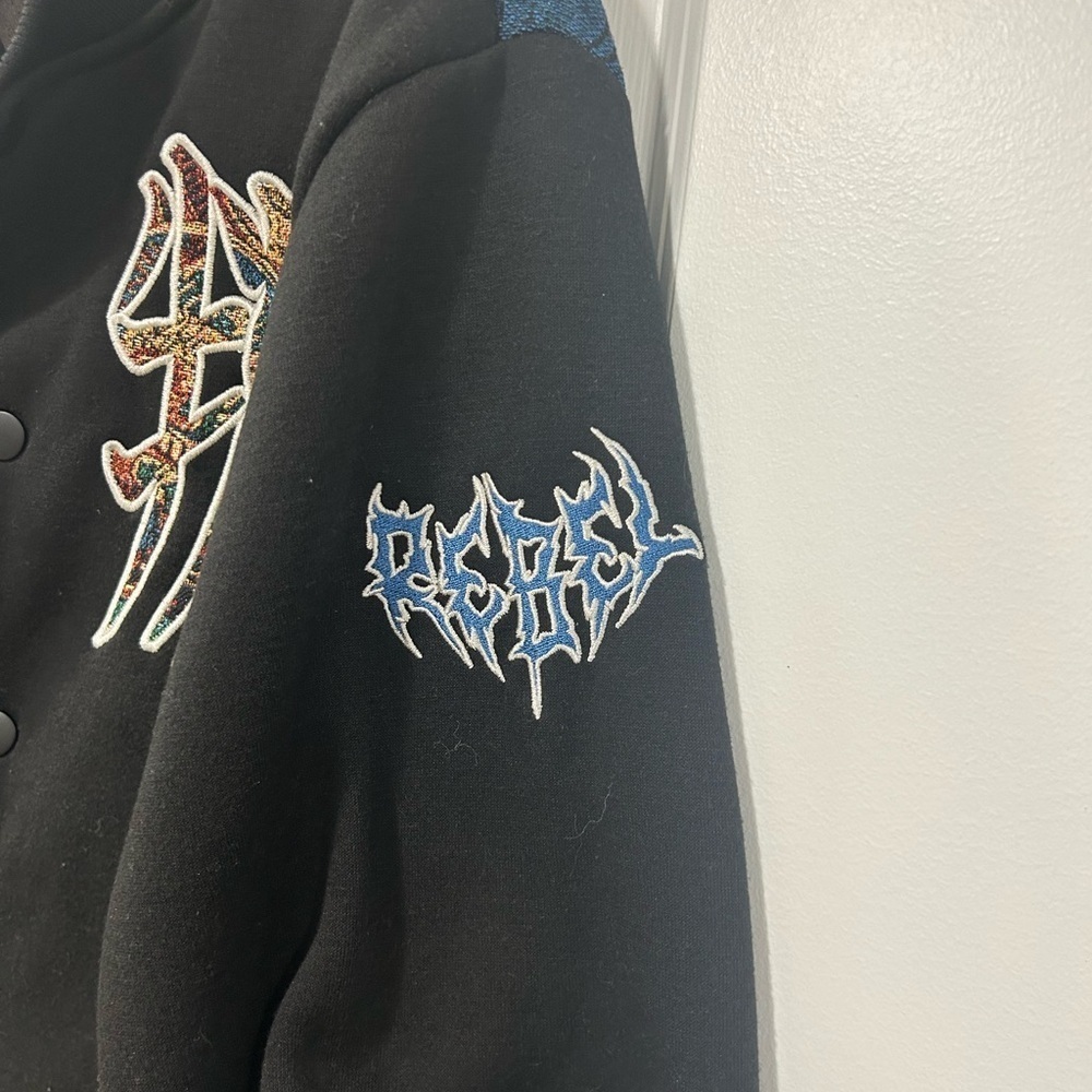EUC Rebel Vengeance Varsity Bomber Jacket - Picture 4 of 8